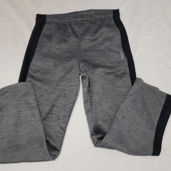 Reebok Gray and Black Joggers with Elastic Waistband - Picture 1 of 3